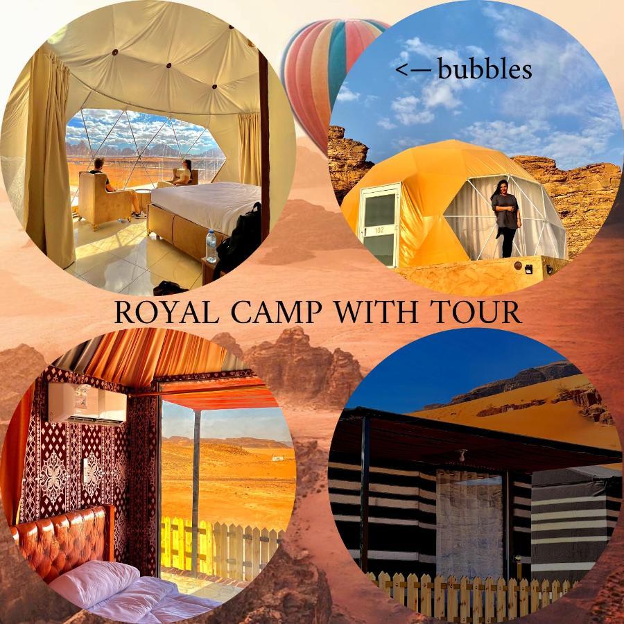 Hotel Royal Luxury Camp Wadi Rum Exteriér fotografie